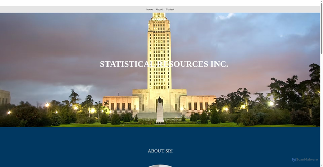 Security scan screenshot of https://statres.com
