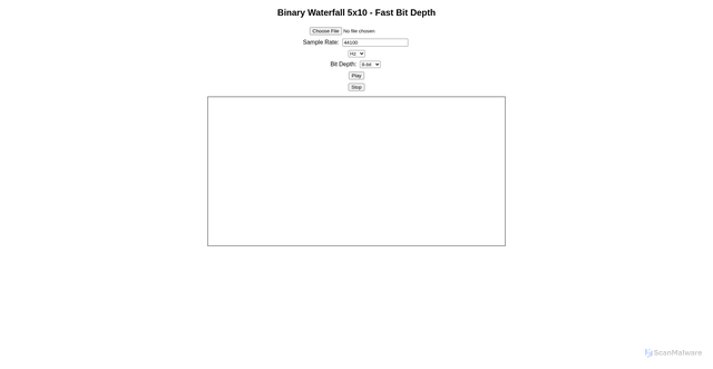 Security scan screenshot of https://binarywater-altllw9j0q.edgeone.app/