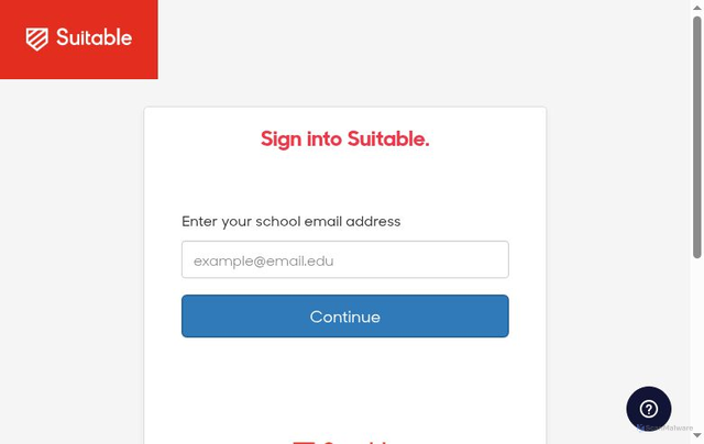 Security scan screenshot of https://app.suitable.co/