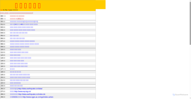 Security scan screenshot of http://www.gopi.com.cn/