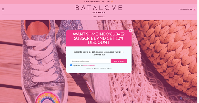 Security scan screenshot of http://batalove.com/