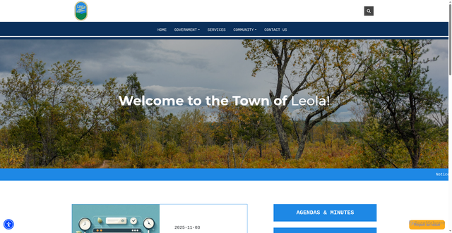 Security scan screenshot of https://leolawi.gov/