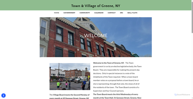 Security scan screenshot of https://www.nygreene.gov/
