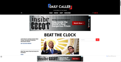 Screenshot of dailycaller.com