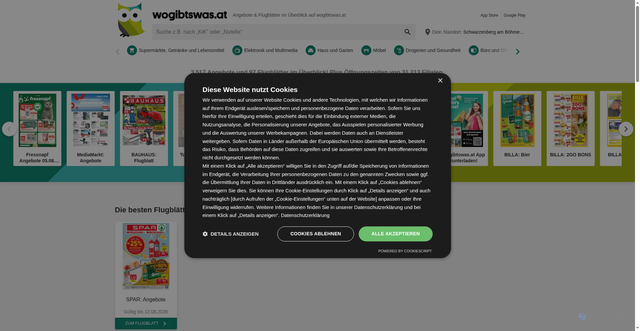 Security scan screenshot of https://wogibtswas.at