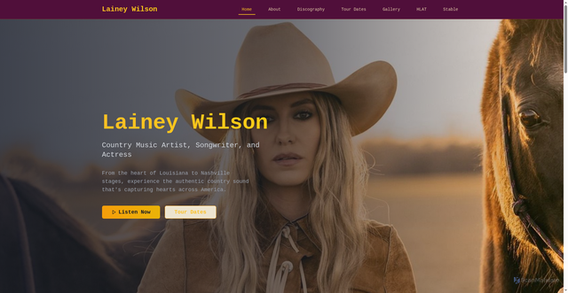 Security scan screenshot of http://www.wilsonlainey.com/
