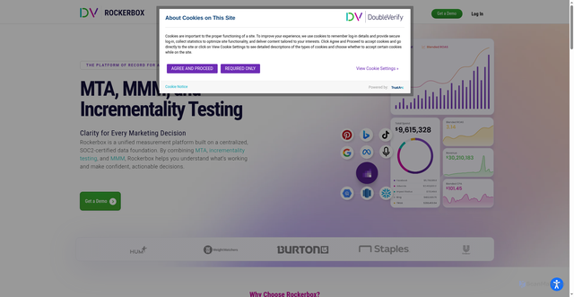 Security scan screenshot of https://ouraring.cname.getrockerbox.com