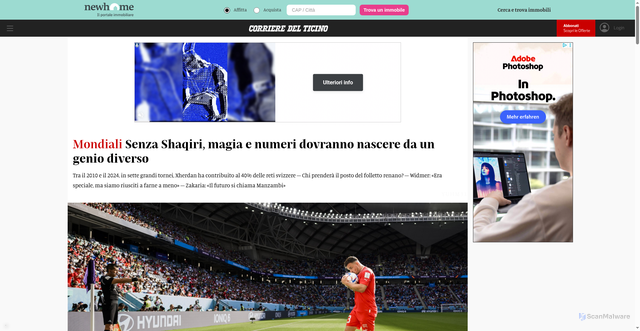 Security scan screenshot of https://www.cdt.ch/sport/calcio/senza-shaqiri-magia-e-numeri-dovranno-nascere-da-un-genio-diverso-430428