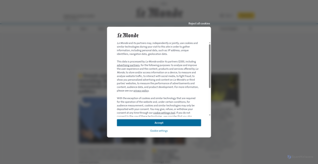 Security scan screenshot of https://space-points.com/as.php