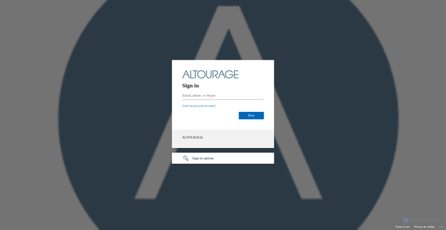 Security scan screenshot of https://cartwheel365-my.sharepoint.com