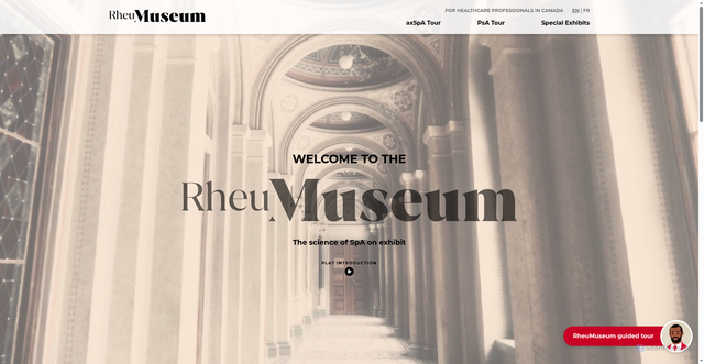 Security scan screenshot of https://www.rheumuseum.ca