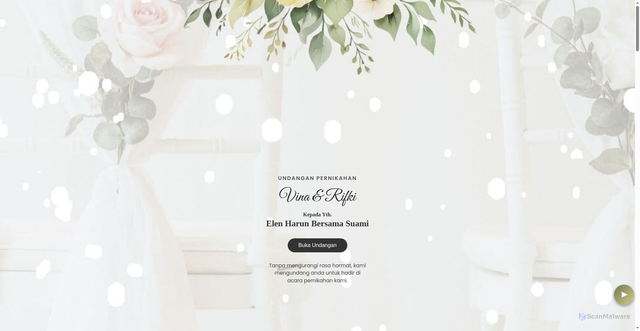 Security scan screenshot of https://vina-rifki-wedding-to-elenharun-bersama-suami-aaizz4b6y3.edgeone.app/