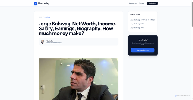 Security scan screenshot of https://adm.bitinterpay.com/jorge-kahwagi-net-worth-income/