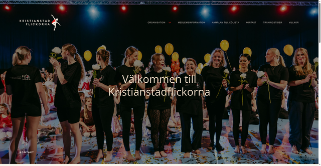 Security scan screenshot of https://kristianstadflickorna.se
