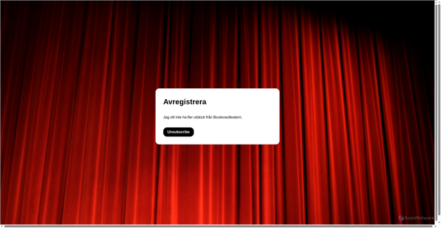 Security scan screenshot of https://775v.r.a.d.sendibm1.com/mk/un/v2/sh/6rqJ8GqndAnmP6y1x7e1LixqggD/Rwlrt3E93269