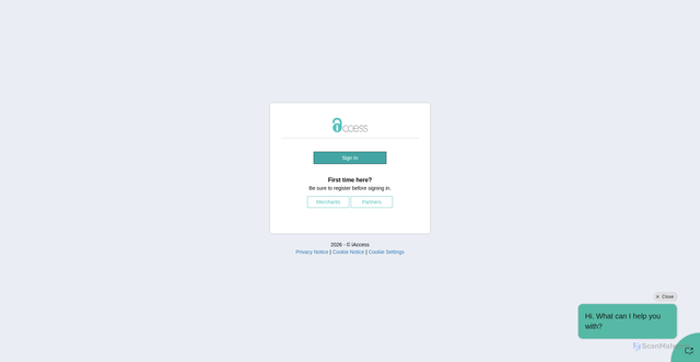 Security scan screenshot of https://iaccessportal.com