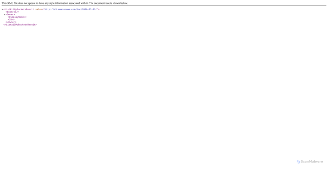 Security scan screenshot of https://storage.yandexcloud.net/
