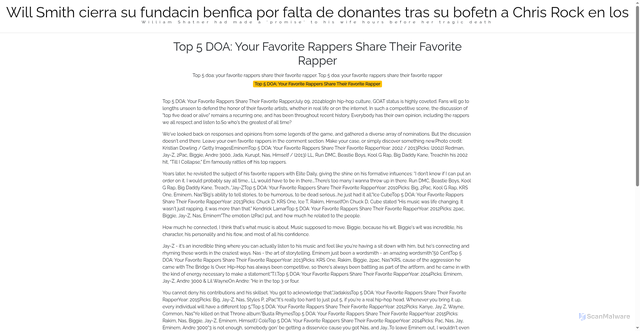 Security scan screenshot of https://mailsysmailfavefave-2p2y552xb5.edgeone.app/1255-top-5-doa-your-favorite-rappers-share-their-favorite-rapper.html