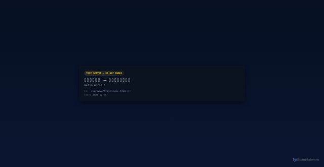 Security scan screenshot of http://cyobin.net/