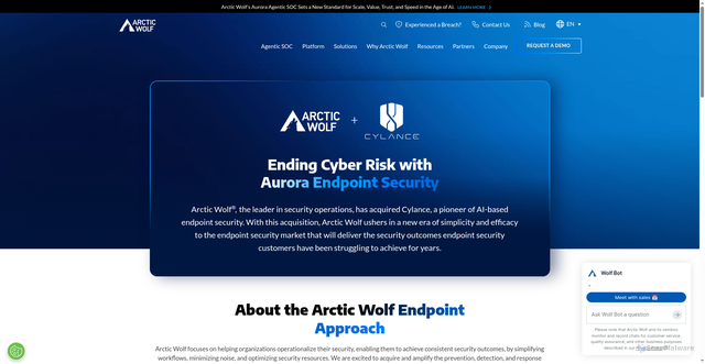 Security scan screenshot of https://scalar-api.cylance.com