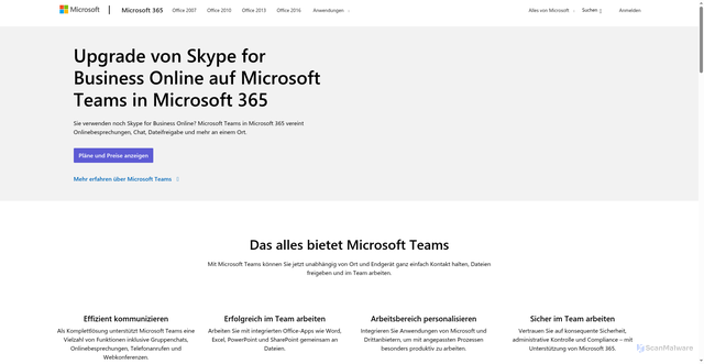 Security scan screenshot of https://lync.com