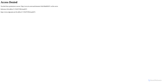 Security scan screenshot of https://www.itv.com/watch/monster/10a5180a0001B