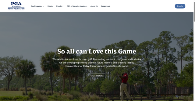 Security scan screenshot of https://www.pgareach.org/