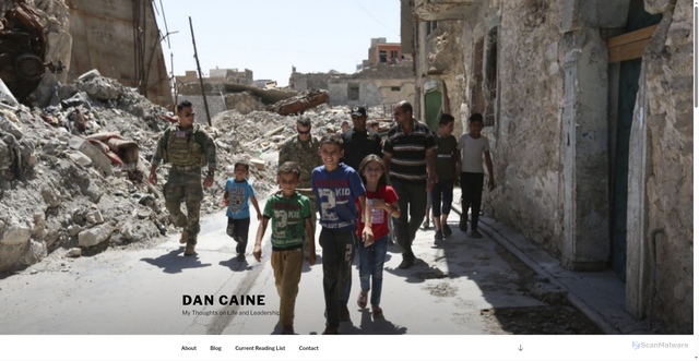 Security scan screenshot of https://dancaine.net/