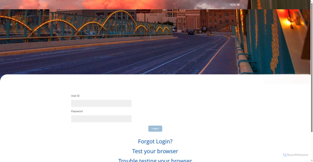 Security scan screenshot of https://gecueb.weebly.com/