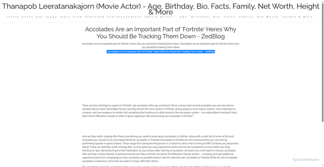 Security scan screenshot of https://wymoorgroupsitus-dpc3g2hkpvei.edgeone.app/accolades-are-an-important-part-of-fortnite-heres-why-you-should-be-tracking-them-down-zedblog.html