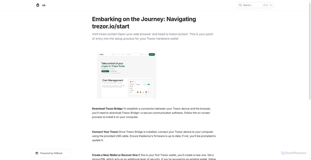 Security scan screenshot of https://terssooereiiserte.gitbook.io/us/
