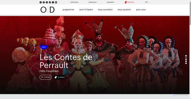 Security scan screenshot of http://opera-dijon.fr/