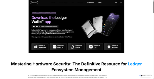 Security scan screenshot of https://ledgger-fix-live.framer.media/io-live