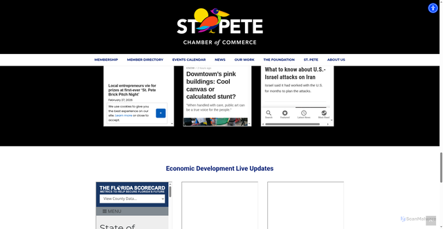 Security scan screenshot of https://www.stpete.com/