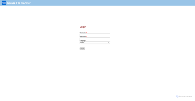 Security scan screenshot of https://fsgateway.americanexpress.com