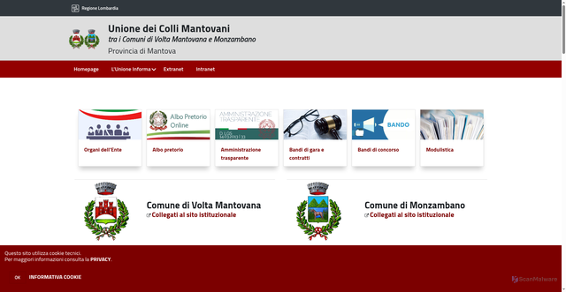 Security scan screenshot of https://www.halleyweb.com/ucmantovani/hh/index.php
