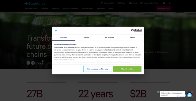 Security scan screenshot of https://jda.com