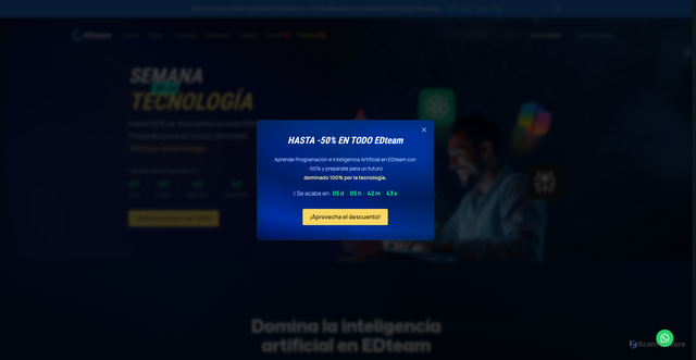 Security scan screenshot of https://ed.team