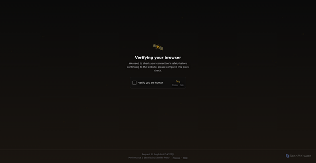Security scan screenshot of https://quezstresser.cc/