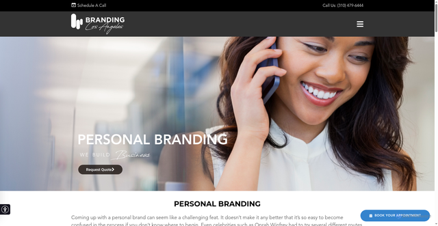Security scan screenshot of https://www.brandinglosangeles.com/personal-branding/