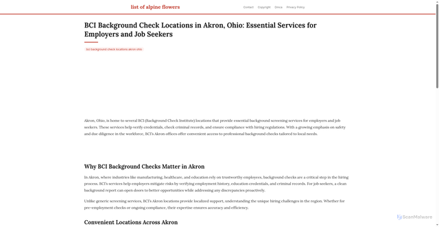 Security scan screenshot of https://vistalokalflow-dpmdyp2ylod7.edgeone.app/bci-background-check-locations-akron-ohio.html