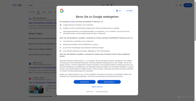 Security scan screenshot of https://activateddnow.web.app/