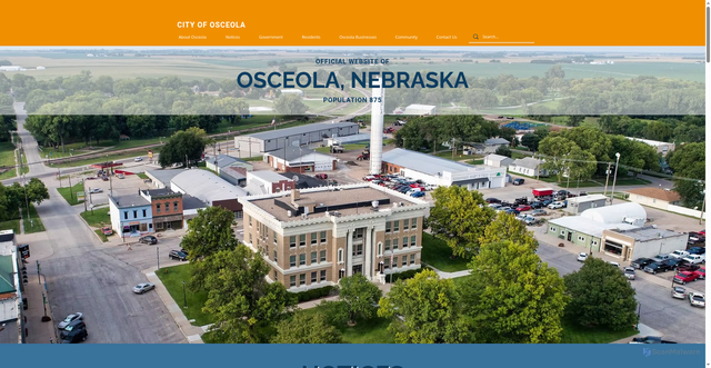 Security scan screenshot of https://www.osceolane.gov/