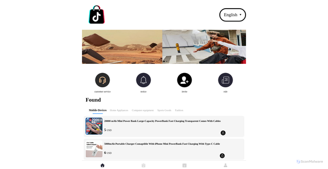 Security scan screenshot of http://tkmarketingcenter.com/