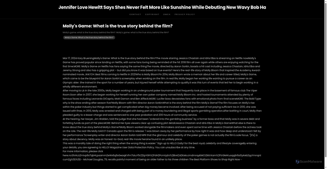 Security scan screenshot of https://youniqebrandhugo-sh3wzh7r9l.edgeone.app/10088-mollys-game-what-is-the-true-story-behind-the-film.html