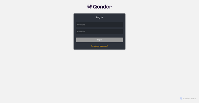 Security scan screenshot of https://concierge.qondor.com/