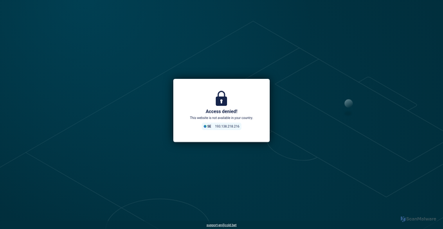 Security scan screenshot of https://coldthicket.shop