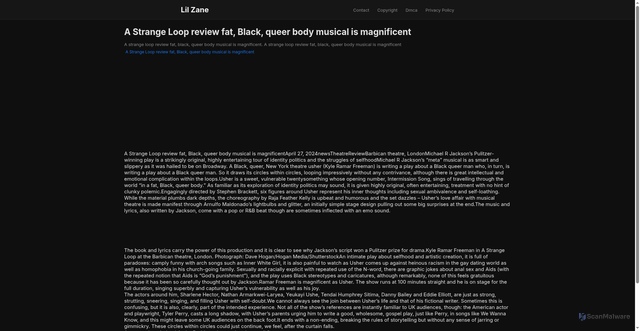 Security scan screenshot of https://mimpidigitalvision-dptqn5rknco5.edgeone.app/a-strange-loop-review-fat-black-queer-body-musical-is-magnificent.html