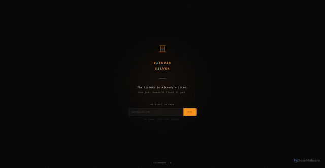 Security scan screenshot of http://b1tcoins1lver.com/