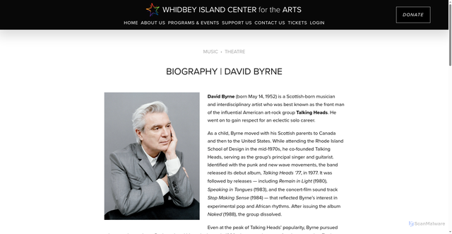 Security scan screenshot of https://www.wicaonline.org/blog/2020/2/6/biography-david-byrne